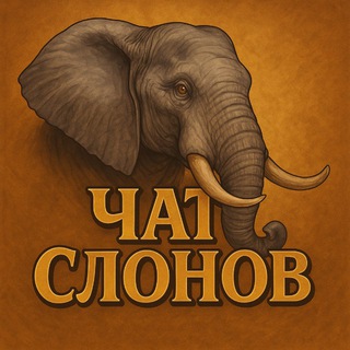 Telegram profile photo for чат слонов