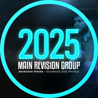 Telegram profile photo for 2025 MAIN REVISION GROUP | ANURADHA PERERA