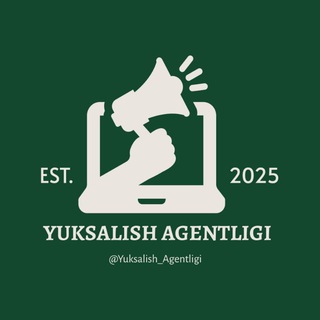 Telegram profile photo for Yuksalish Agentligi | Rasmiy