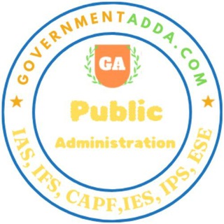 Telegram profile photo for Public Administration PYQ Quiz Note MCQ Pdf