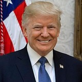 Telegram profile photo for Donald Trump