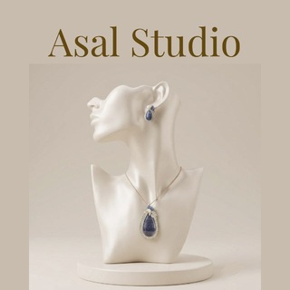 Telegram profile photo for Asal Studio | گلسینه، نیمست، انگشتر، گوشواره