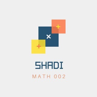 Telegram profile photo for Math 002