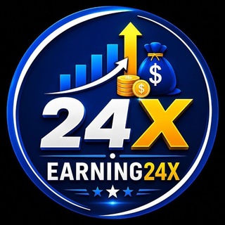Telegram profile photo for 𝗘𝗔𝗥𝗡𝗜𝗡𝗚𝟮𝟰𝗫