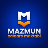 Telegram profile photo for MAZMUN XALQARO MAKTABI