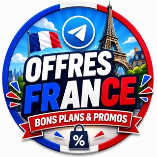Telegram profile photo for Offres France bons plans réduction 🇫🇷