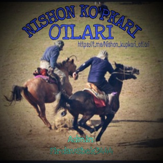 Telegram group profile photo for NISHON TUMANI KO'PKARI OTLARI