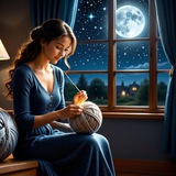 Telegram profile photo for Елена_night knitter & knits hunter