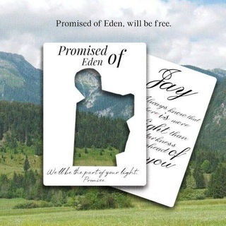 Telegram profile photo for Promised of Eden.