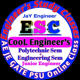 Telegram profile photo for Engineer's Study Classes 2.O