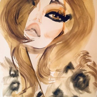 Telegram profile photo for femme fatale