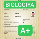 Telegram profile photo for BIOLOGIYA || Dilshod XOLMATOV