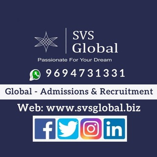 Telegram profile photo for SVS Global - Teaching Jobs Updates