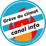 Telegram profile photo for Grève du Climat Suisse Canal Info