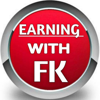 Telegram profile photo for Earning With Fk (Official)