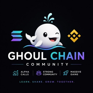 Telegram profile photo for GHOUL SOCIETY | HUNT THE NEXT 1000X