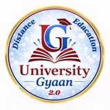 Telegram profile photo for University Gyaan 2.0 (Distance Education)