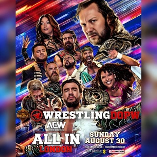 Telegram profile photo for AEW ALL IN: LONDON 2026