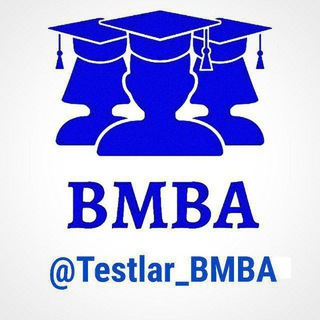 Telegram profile photo for Testlar | BMBA