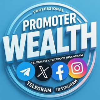 Telegram profile photo for Wealth Promoter: Telegram Promotion Network