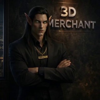 Telegram profile photo for 3D links