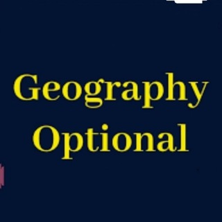 Telegram profile photo for Geography Optional UPSC IAS
