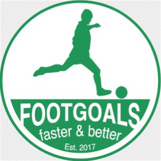 Telegram profile photo for FOOTGOALS - футбольные обзоры, голы, трансляции и новости