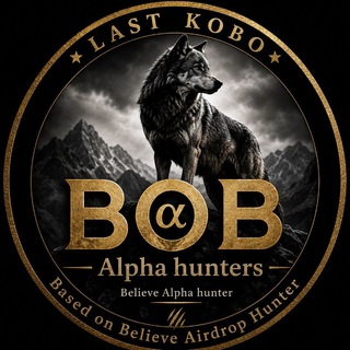 Telegram group profile photo for B.O.B. AIRDROP HUNTER🛡