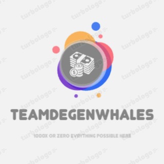 Telegram profile photo for TeamDegenWhales