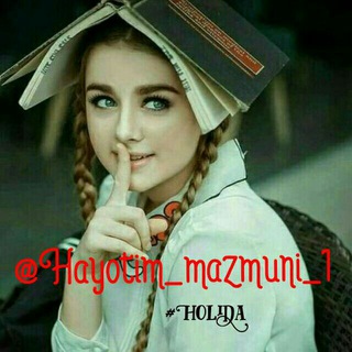 Telegram profile photo for HAYOTIM MAZMUNI