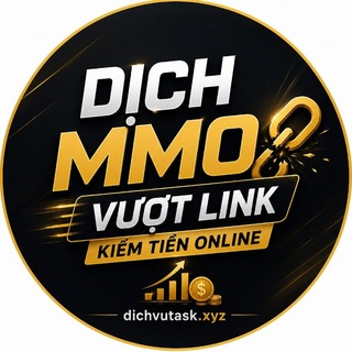Telegram profile photo for Dichvutask.xyz (MMO)