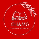 Telegram profile photo for SHAMS | Oʻquv markazi