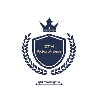 Telegram profile photo for DTM Axborotnoma