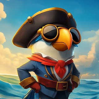Telegram group profile photo for Fans of Pirate Parrots