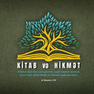 Telegram profile photo for Kitab və Hikmət