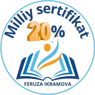 Telegram profile photo for Boshlang'ich | Milliy sertifikat 15 %