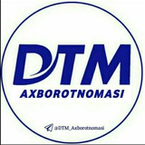 Telegram profile photo for DTM.UZ