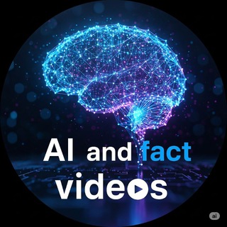 Telegram profile photo for AI AND FACTS VIDEOS 🚀🌌🌌