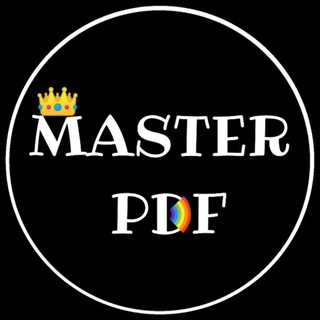 Telegram profile photo for 🌈Master PDF👑 | channel |
