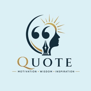 Telegram profile photo for Quote - motivation, wisdom, inspiration