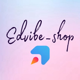 Telegram profile photo for Edvibe_shop 📚