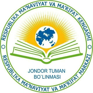Telegram profile photo for MA'NAVIYAT QALB GAVHARI- JONDOR TUMAN BO'LINMASI