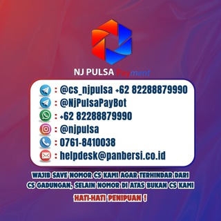 Telegram profile photo for NJ PULSA H2H (Dist. Level 4)