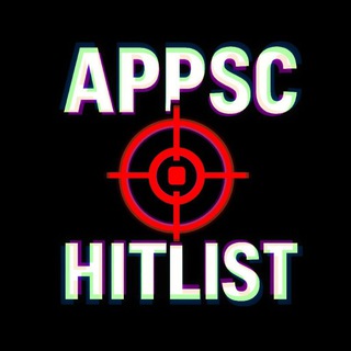 Telegram profile photo for APPSC G1 & 2 HIT LIST