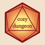 Telegram profile photo for cozy dungeon • мастерская мягких дайсов