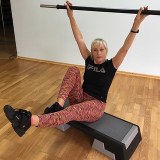 Telegram profile photo for Фитнес для женщин💪🏻✨