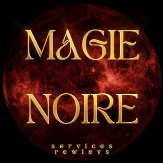 Telegram group profile photo for MAGIE NOIRE: услуги