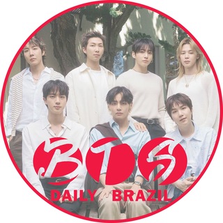 Telegram profile photo for ⟭⟬ BTS Daily Brazil ⟬⟭