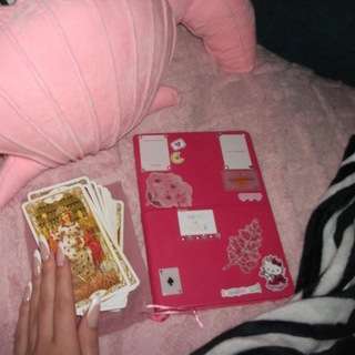 Telegram profile photo for tarot reading by ks🪷