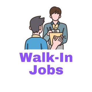 Telegram profile photo for Walk-in Interview Jobs